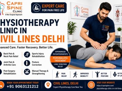 Best Physiotherapy Clinic in Civil Lines Delhi | Expert Physiotherapist Care