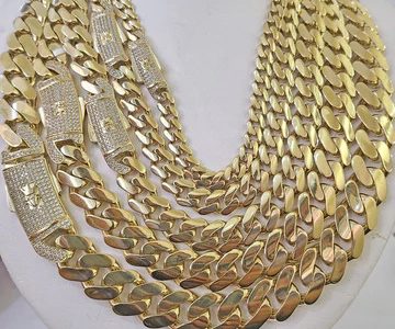 Shop 10K, 14K & 18K Cuban Chain, Rope Chain in Texas, USA – Dallas Gold Source
