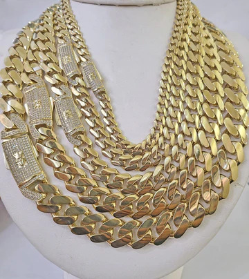 Shop 10K, 14K & 18K Cuban Chain, Rope Chain in Texas, USA – Dallas Gold Source