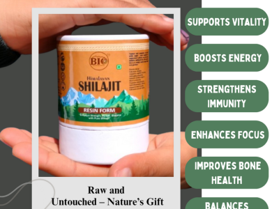Natural Organic Shilajit Resin with Premium Quality