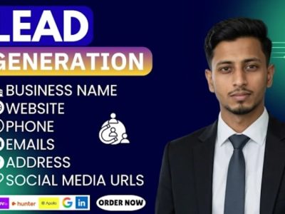 I will do targeted lead generation