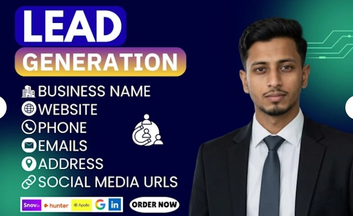 I will do targeted lead generation