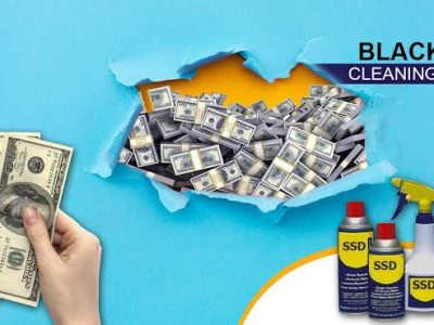 DAMAGED OR STAINED CASH? DON'T THROW IT AWAY!WE CLEAN IT WITH DSS CHEMICAL