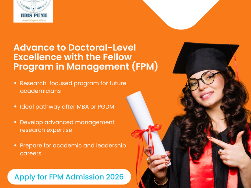 Fellow Program in Management (FPM): Ultimate Guide to Doctoral Management Education 2026 | IIMS Pune
