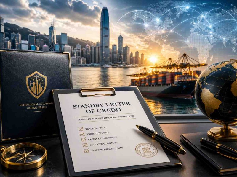 Institutional SBLC solutions for global trade and project finance