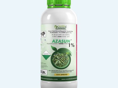 Azadirachtin Technical Neem-Based Bio Insecticide | Azasun by Sunshiv Botanics