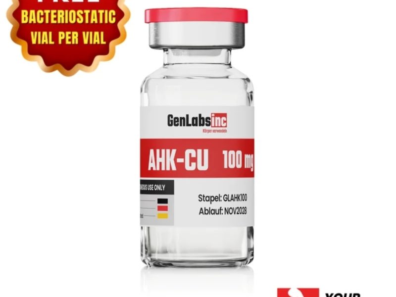 The Secret of Glowing Skin and Hair Growth – Buy AHK-Cu 100mg Vial in Los Angeles (with Bacteriostatic Water)