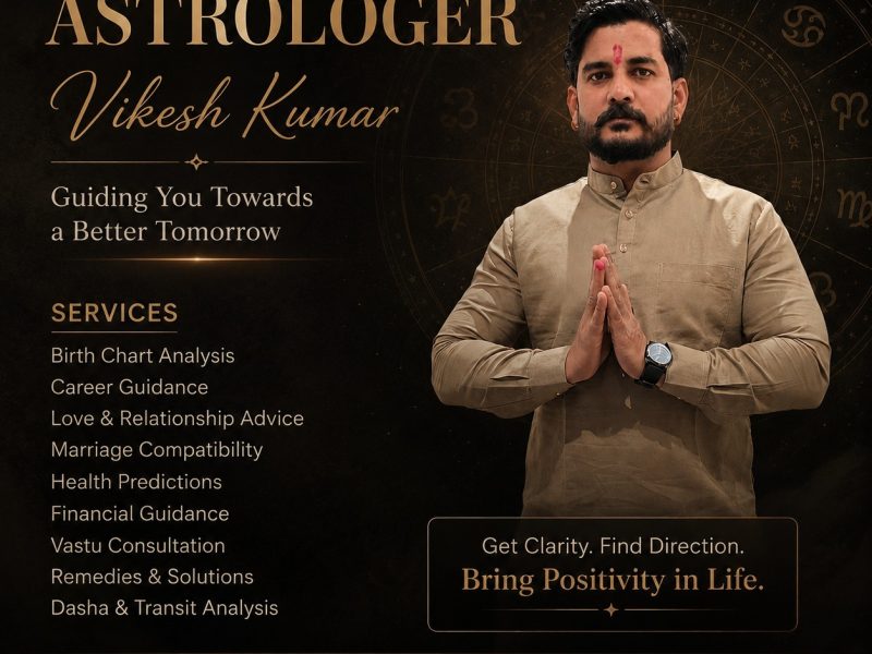 Astro Vikesh Kumar – Authentic Vedic Astrology Backed by Traditional Wisdom