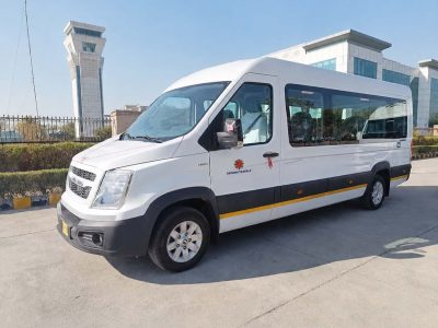 Book 16 Seater Force Urbania Rental in Jaipur