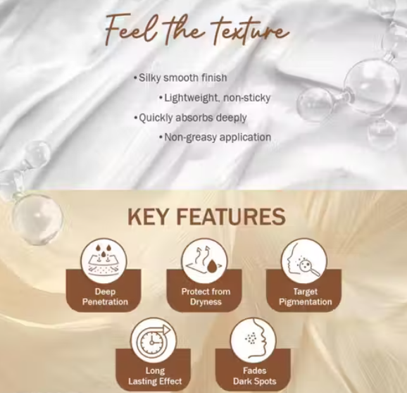 Elegantra Hyperpigmentation Cream for Dark Spots & Uneven Skin Tone 100gm | Kojic Acid & Natural Extracts | Pigmentation Removal Cream for Face | Skin Brightening & Blemish Repair Formula Pack of 1