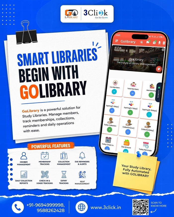 Golibrary: A Reliable Library Administration Application for Daily Operations