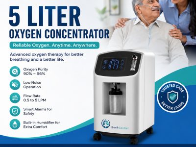 5 Liter Oxygen Concentrator: Reliable Oxygen Support When Every Breath Matters