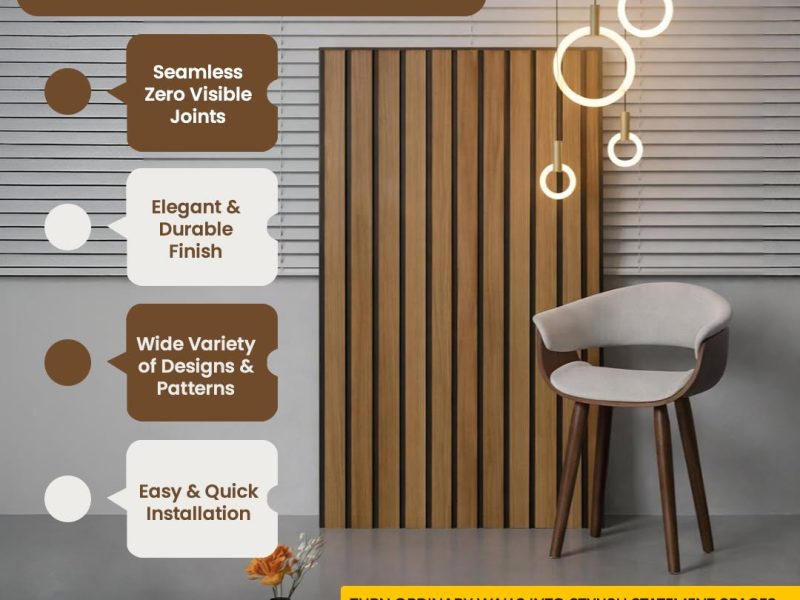 Best PVC Wall Panel in Bangalore for Elegant Interior Designs