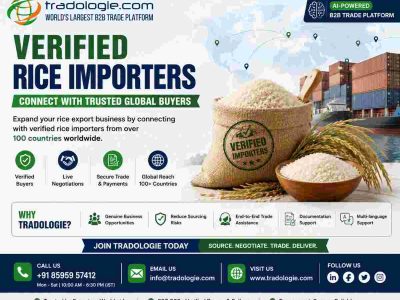 Verified Rice Importers | Connect with Trusted Global Buyers