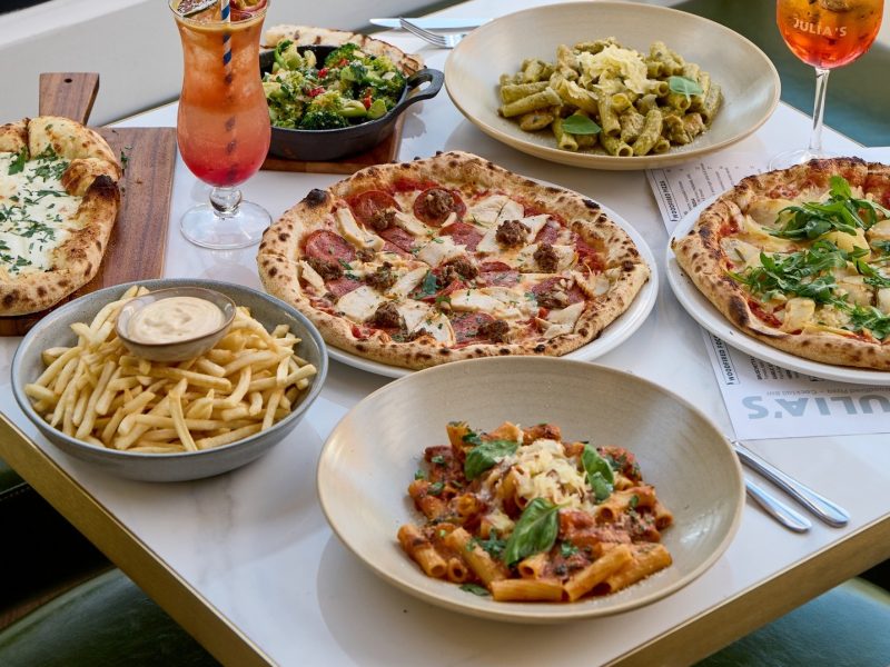 Authentic Woodfired Pizza & Cocktails at Julia’s Doreen!