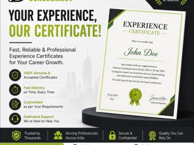 Leading Experience Certificate Provider for IT Company Services
