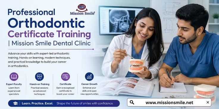 Professional Orthodontic Certificate Training | Mission Smile Dental Clinic