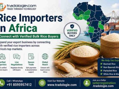 Rice Importers in Africa | Connect with Verified Bulk Rice Buyers