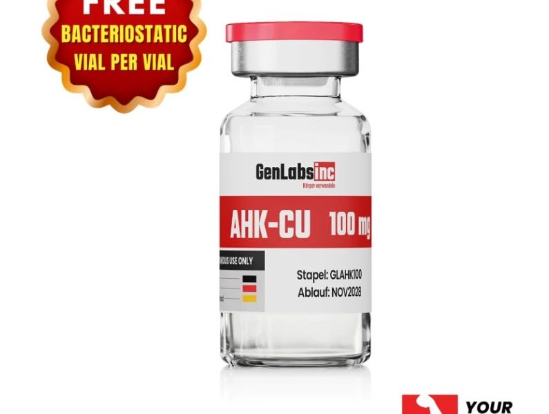 The Secret of Glowing Skin and Hair Growth – Buy AHK-Cu 100mg Vial in Los Angeles (with Bacteriostatic Water)