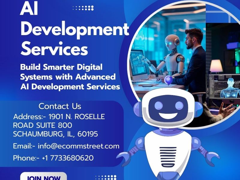 Artificial Intelligence Development Services | Scalable AI Solutions by eComStreet
