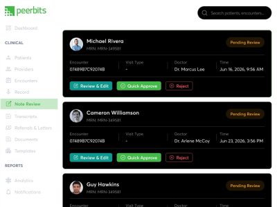 Advanced AI Scribe Solution for Healthcare Providers