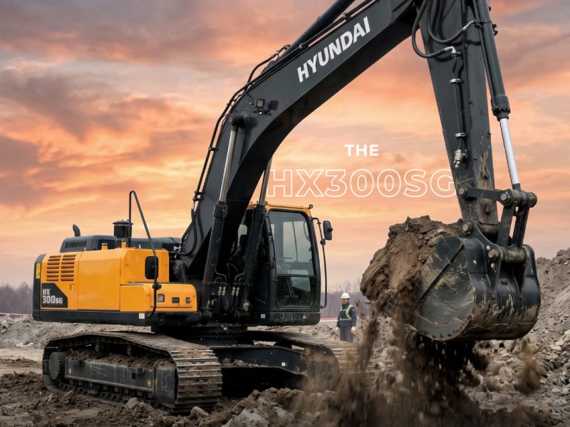 Step up your productivity with the Hyundai HX300