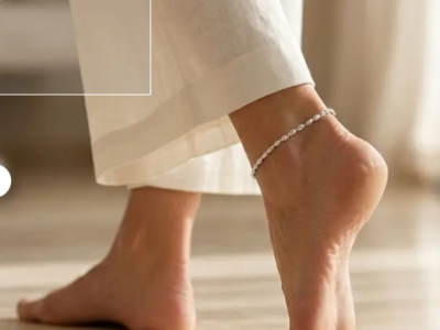 Premium Silver Anklets for Women | MK Ghare Jewellers