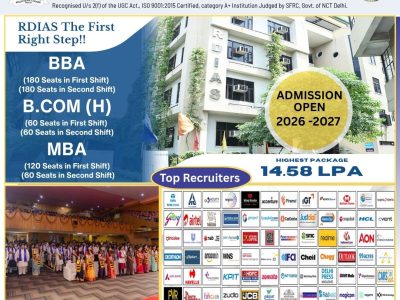 Best BBA Colleges in Delhi for Placements and Career Success - RDIAS