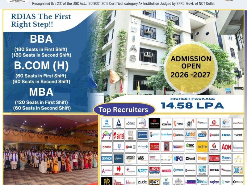 Best BBA Colleges in Delhi for Placements and Career Success - RDIAS