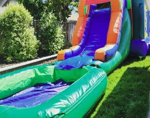 Bouncing and Sliding Fun in One Rental