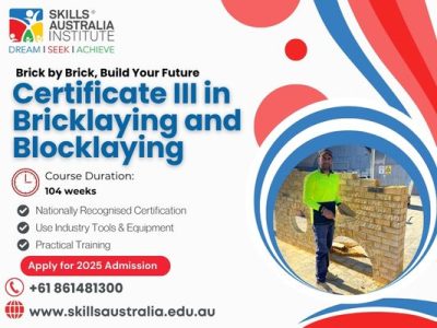 Learn the Trade with Certificate III in Bricklaying in Perth – Enrol Now
