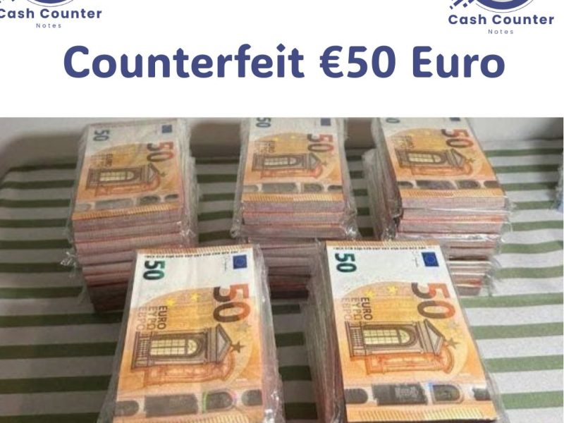 Buy Counterfeit 50 Euro Banknotes Online