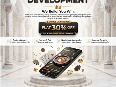 Create the Next Big Casino Gaming Experience - Start with 30% OFF Today