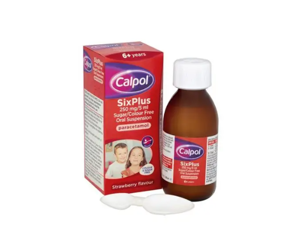 Calpol SixPlus Sugar Free Suspension - €9.20