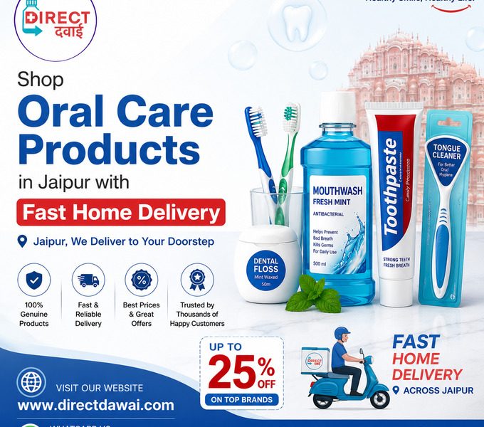 Shop Oral Care Products in Jaipur with Fast Home Delivery