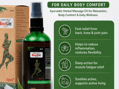 BestLin Ayervedic Premium Joint Pain Oil for Fast Relief | Ayurvedic Pain Relief Oil