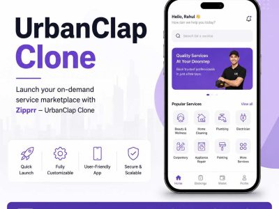 How to Build an App Like UrbanClap? Zipprr $490