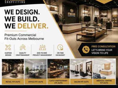 Commercial Shop Fitters Melbourne | Premium Fit-Out Specialists