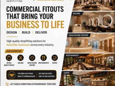 Commercial Shop Fitters Melbourne | Retail, Café, Office & Medical Fitouts | FREE Quote