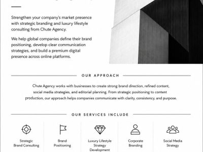 Luxury Branding & Communication Agency | Chute Agency