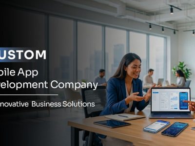Custom Mobile App Development Company for Innovative Business Solutions.