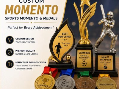 Custom Sports Mementos & Medals – Celebrate Every Achievement