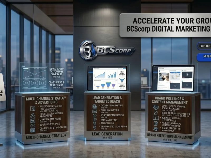 BC S Corp — Best Digital Marketing Company in Coimbatore