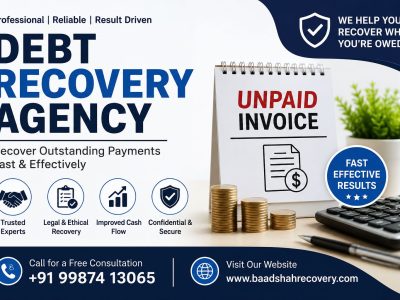Fast & Effective Debt Recovery Agency for Unpaid Invoices - Baadshah Recovery Agency
