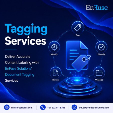 Deliver Accurate Content Labeling with EnFuse Solutions’ Document Tagging Services
