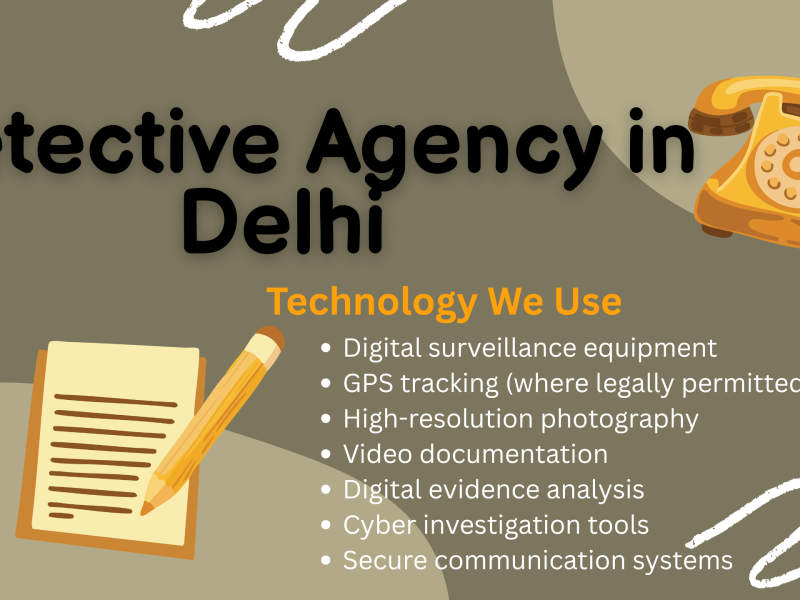 Detective Agency in Delhi: Everything You Need to Know Before Hiring