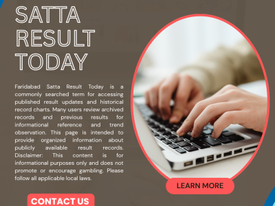 Faridabad Satta Result Today – Informational Results & Historical Record Updates