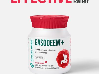 Gas & Bloating Relief Tablets for Healthy Digestion