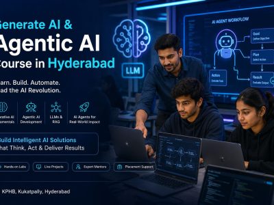 Generative AI and Agentic AI Course in Hyderabad