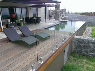 Indoor Glass Railings for Stairs | Custom Glass Railing Systems